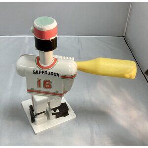 🔥Vintage 1977 Schaper Super Jock Baseball Player Only - WORKS🔥